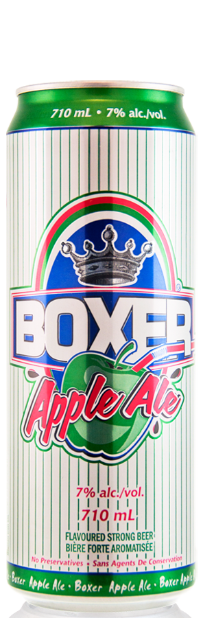 Boxer Apple Ale Beer is available in 710ml Cans