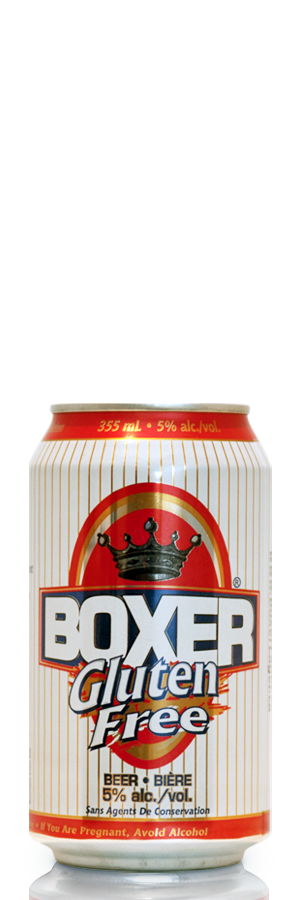 Boxer Gluten Free Beer is available in 355ml cans
