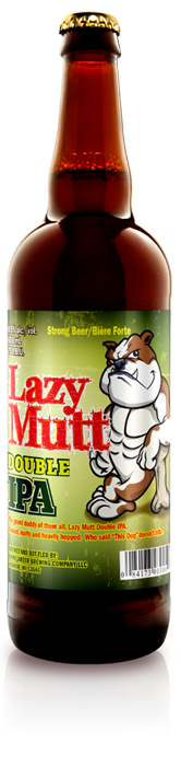 Lazy Mutt Double IPA Beer
