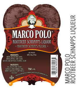 Marco Polo Root Beer Schnapps Liqueur
