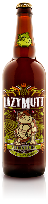 Lazy Mutt Authentic IPA Beer