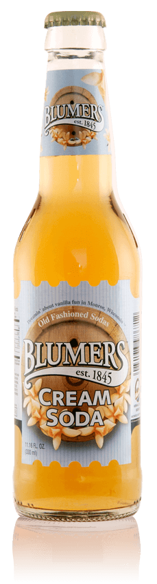 Blumers Old Fashioned Soda Cream Soda with Real Cane Sugar