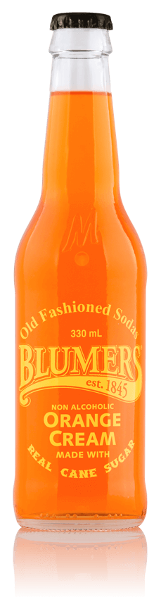 Blumers Old Fashioned Soda Orange Cream with Real Cane Sugar