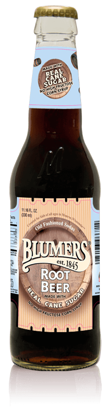 Blumers Old Fashioned Soda Root Beer with Real Cane Sugar