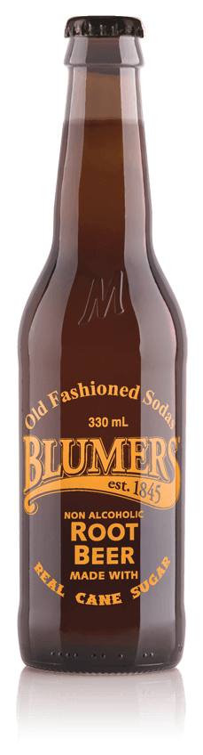 Blumers Old Fashioned Soda Root Beer with Real Cane Sugar